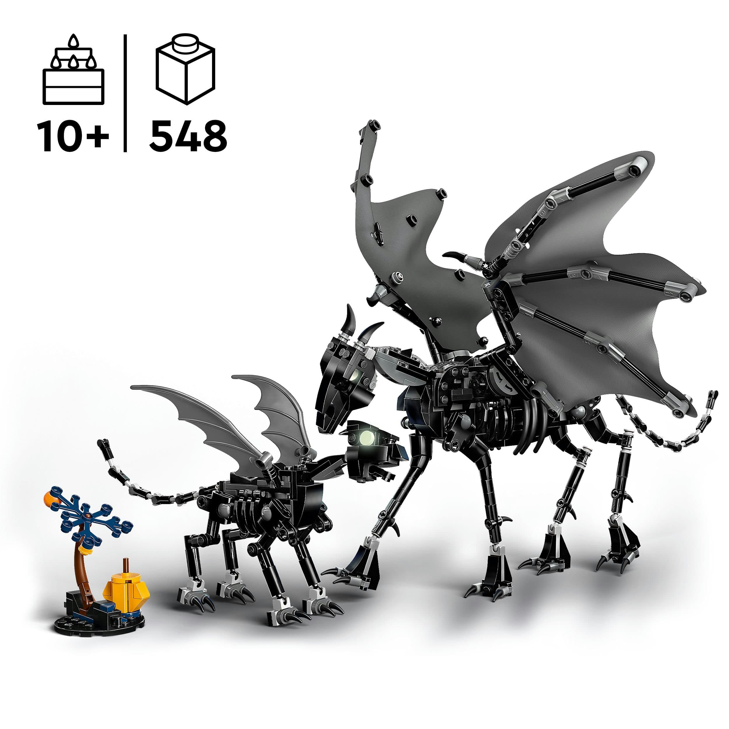 Produktbild LEGO Harry Potter Thestralfamilie Spielzeug, Figuren zum Sammeln 76458 7 von 9