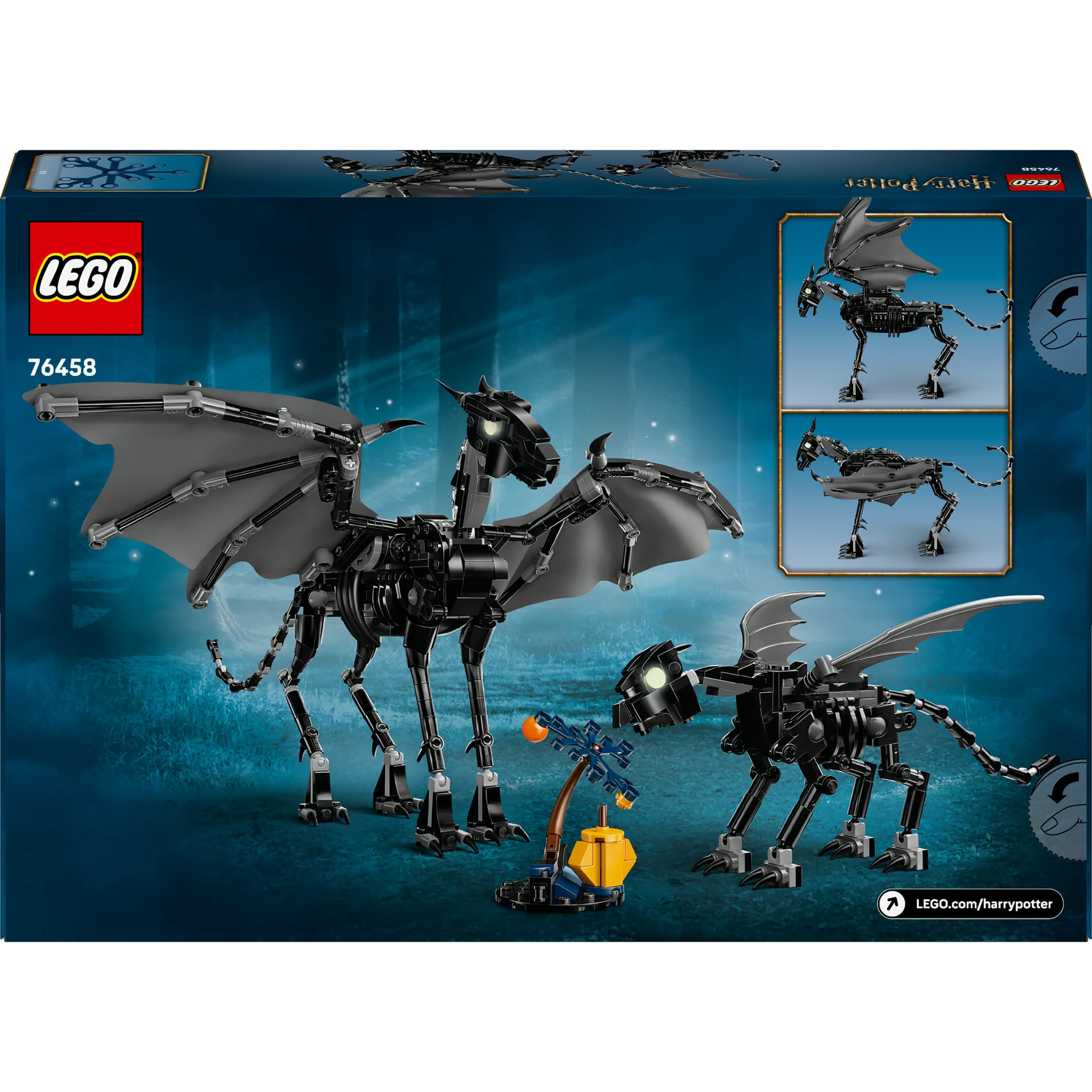 Produktbild LEGO Harry Potter Thestralfamilie Spielzeug, Figuren zum Sammeln 76458 4 von 9