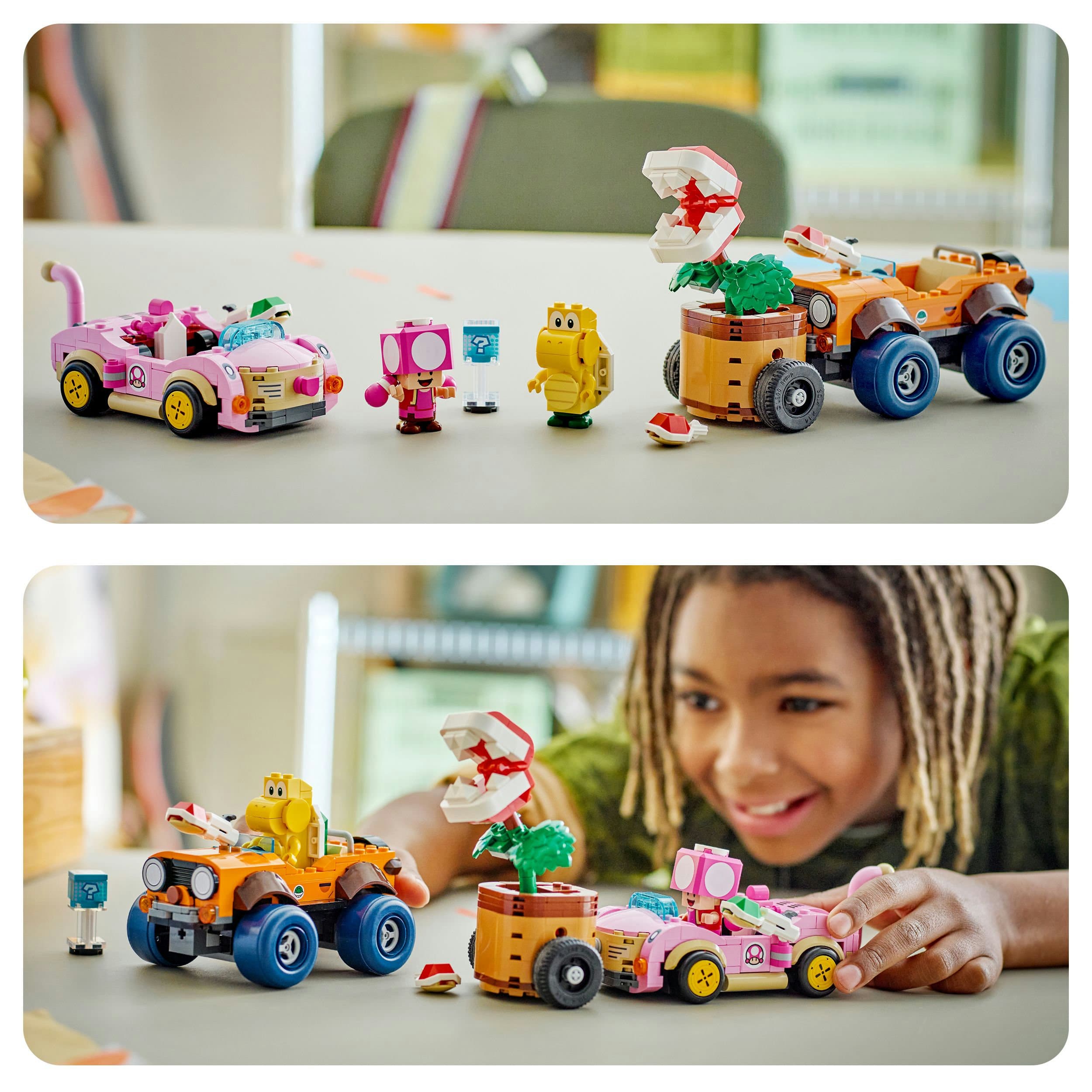 Produktbild LEGO® Super Mario™: Mario Kart™ – Power-Up-Jagd mit Piranha-Pflanzen 72044 8 von 10