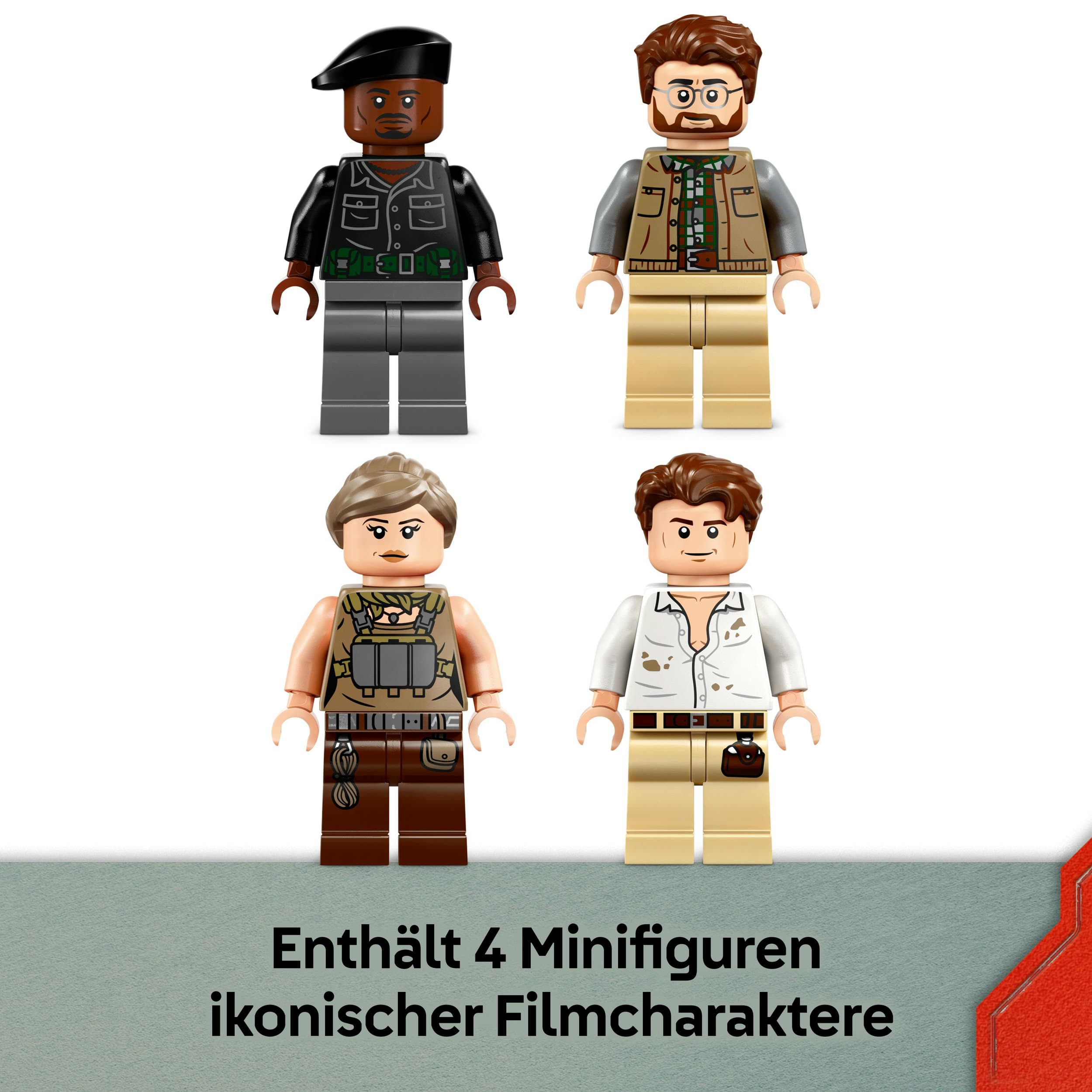 Produktbild LEGO Jurassic World 76976 Spinosaurier & Quetzalcoatlus: Hubschrauber-Einsatz 3 von 7