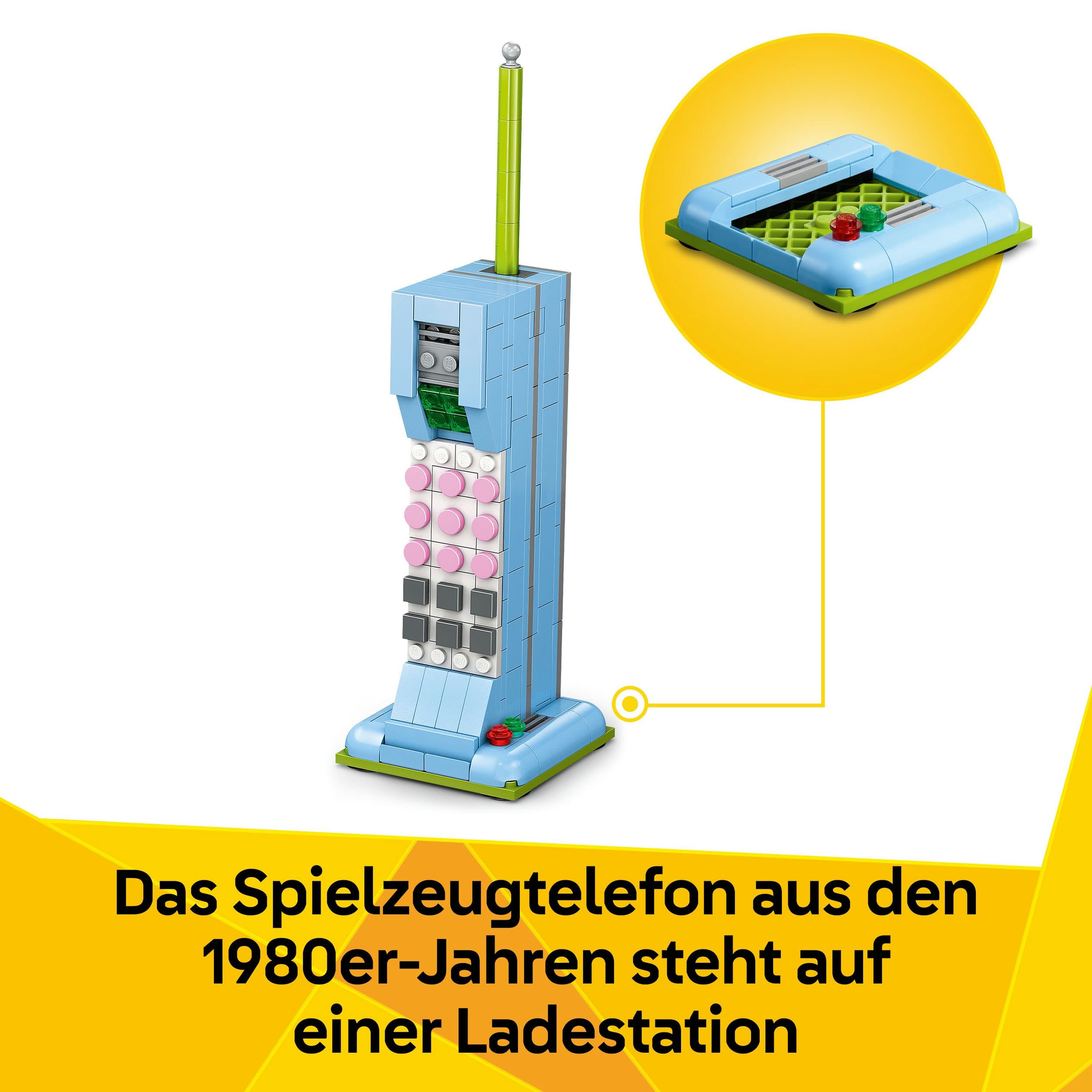 Produktbild LEGO Creator Retro-Telefon 31174 - 3-in-1-Spielset - Telefon aus 1960ern 5 von 9