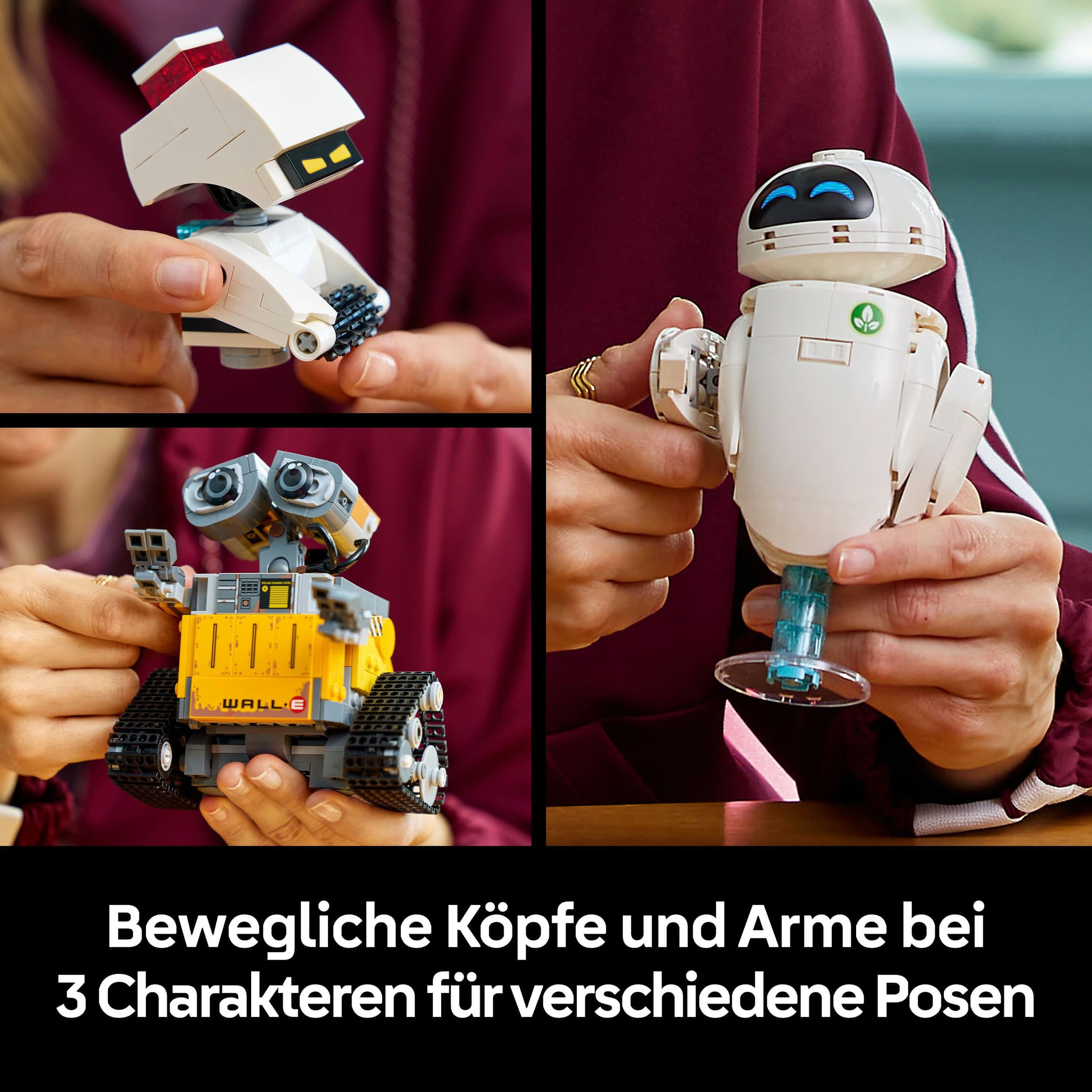 Produktbild LEGO ǀ Disney and Pixar WALL-E und EVE 43279, Spielzeug, LEGO Deko 6 von 9
