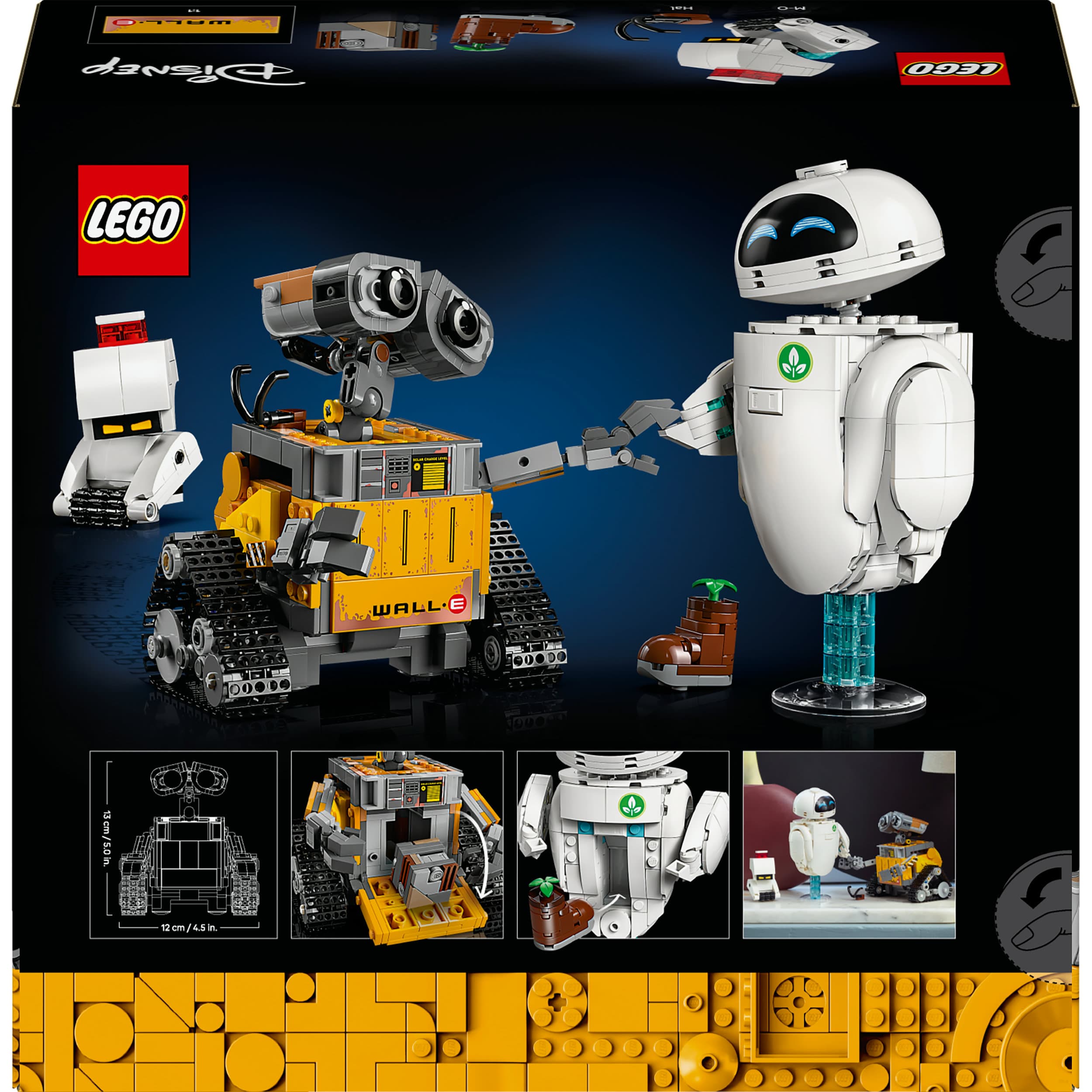 Produktbild LEGO ǀ Disney and Pixar WALL-E und EVE 43279, Spielzeug, LEGO Deko 2 von 9
