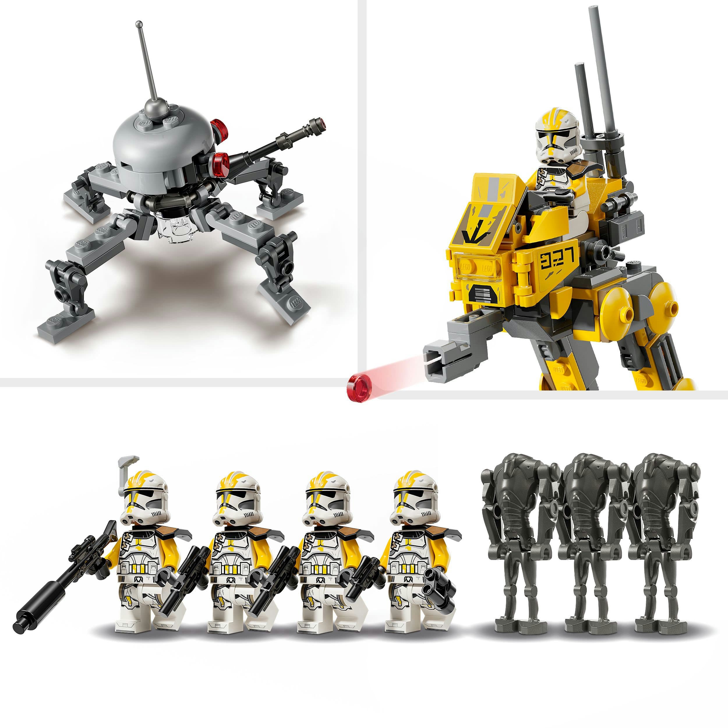 Produktbild LEGO Star Wars 75431 Klonsoldaten des 327. Sternenkorps Battle Pack 4 von 8