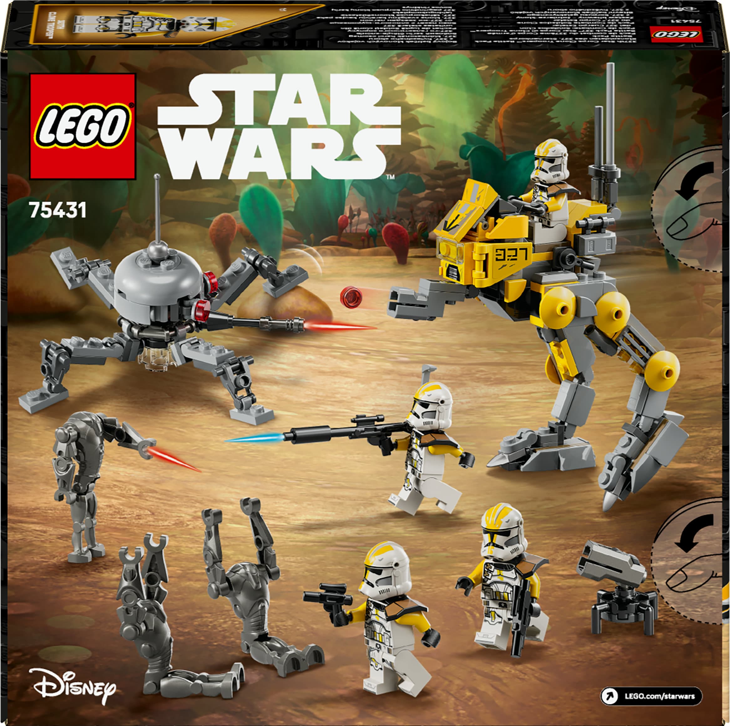 Produktbild LEGO Star Wars 75431 Klonsoldaten des 327. Sternenkorps Battle Pack 2 von 8