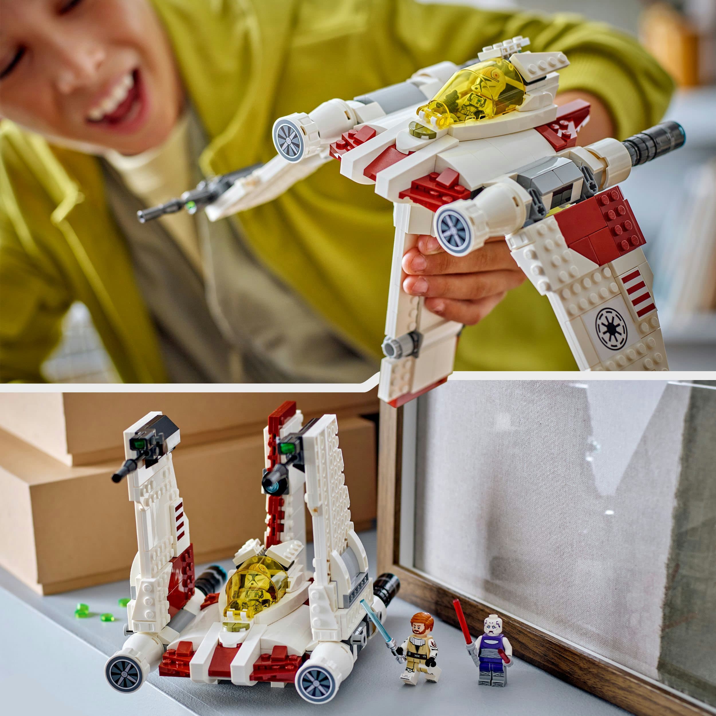 Produktbild LEGO Star Wars 75432 The Clone Wars V-19 Torrent-Sternjäger, Spielzeug 3 von 8