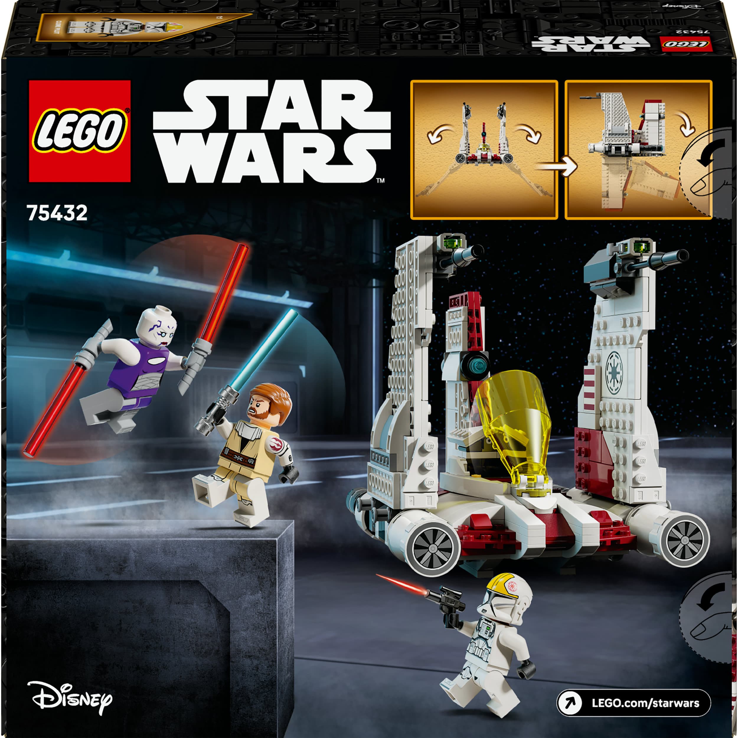 Produktbild LEGO Star Wars 75432 The Clone Wars V-19 Torrent-Sternjäger, Spielzeug 2 von 8