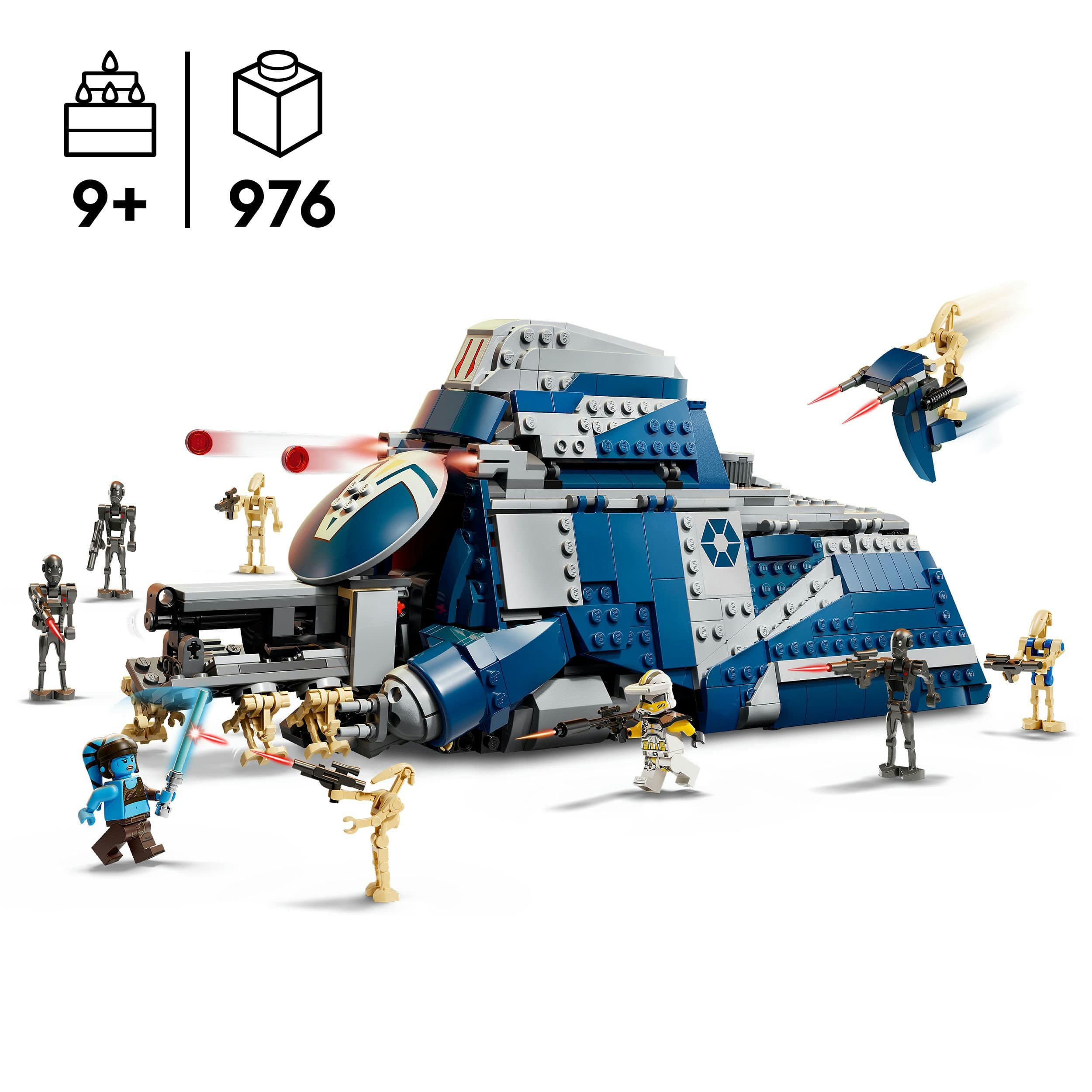 Produktbild LEGO Star Wars 75435 The Clone Wars MTT der Separatisten in der Schlacht von Felucia 6 von 8