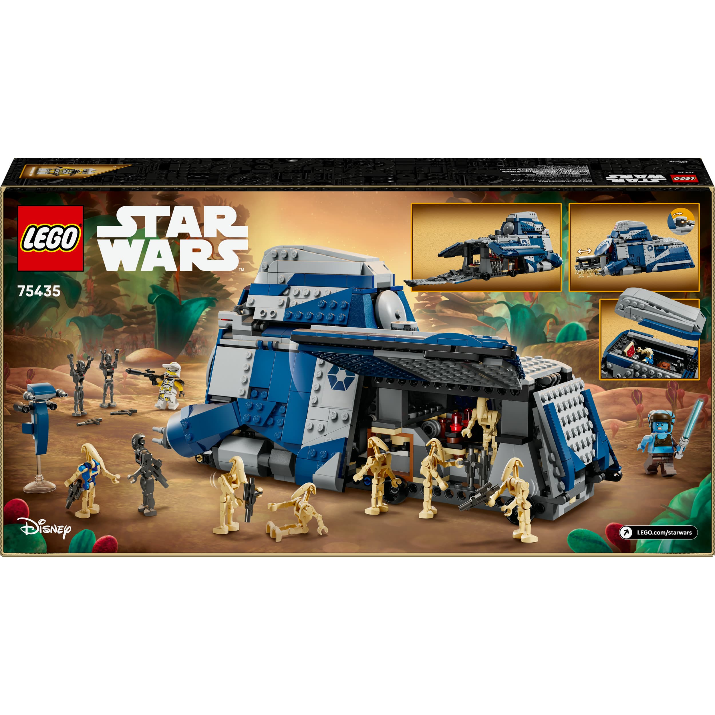 Produktbild LEGO Star Wars 75435 The Clone Wars MTT der Separatisten in der Schlacht von Felucia 2 von 8