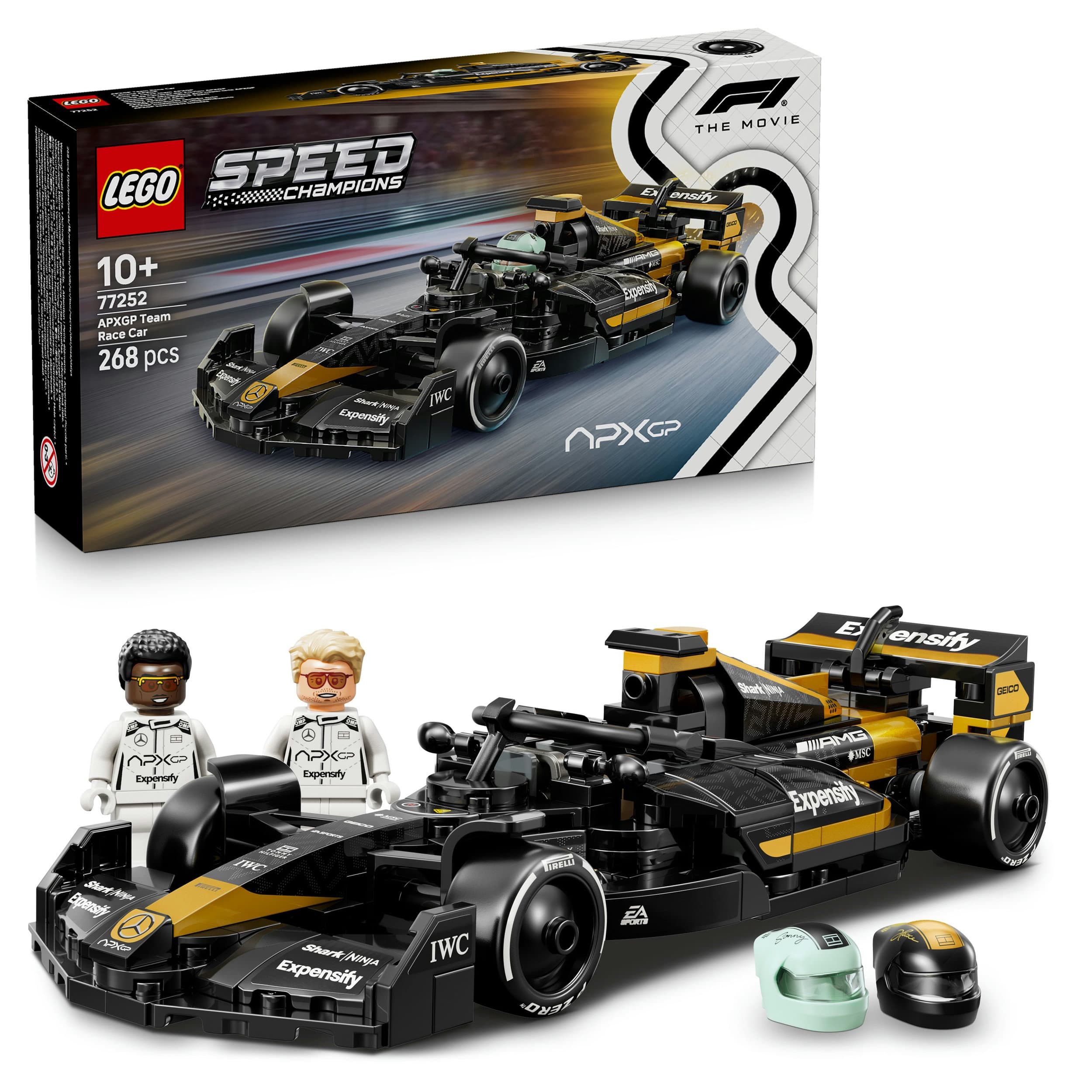 LEGO 77252 Speed Champions APXGP Team Race Car aus F1 Der Film, Bauset