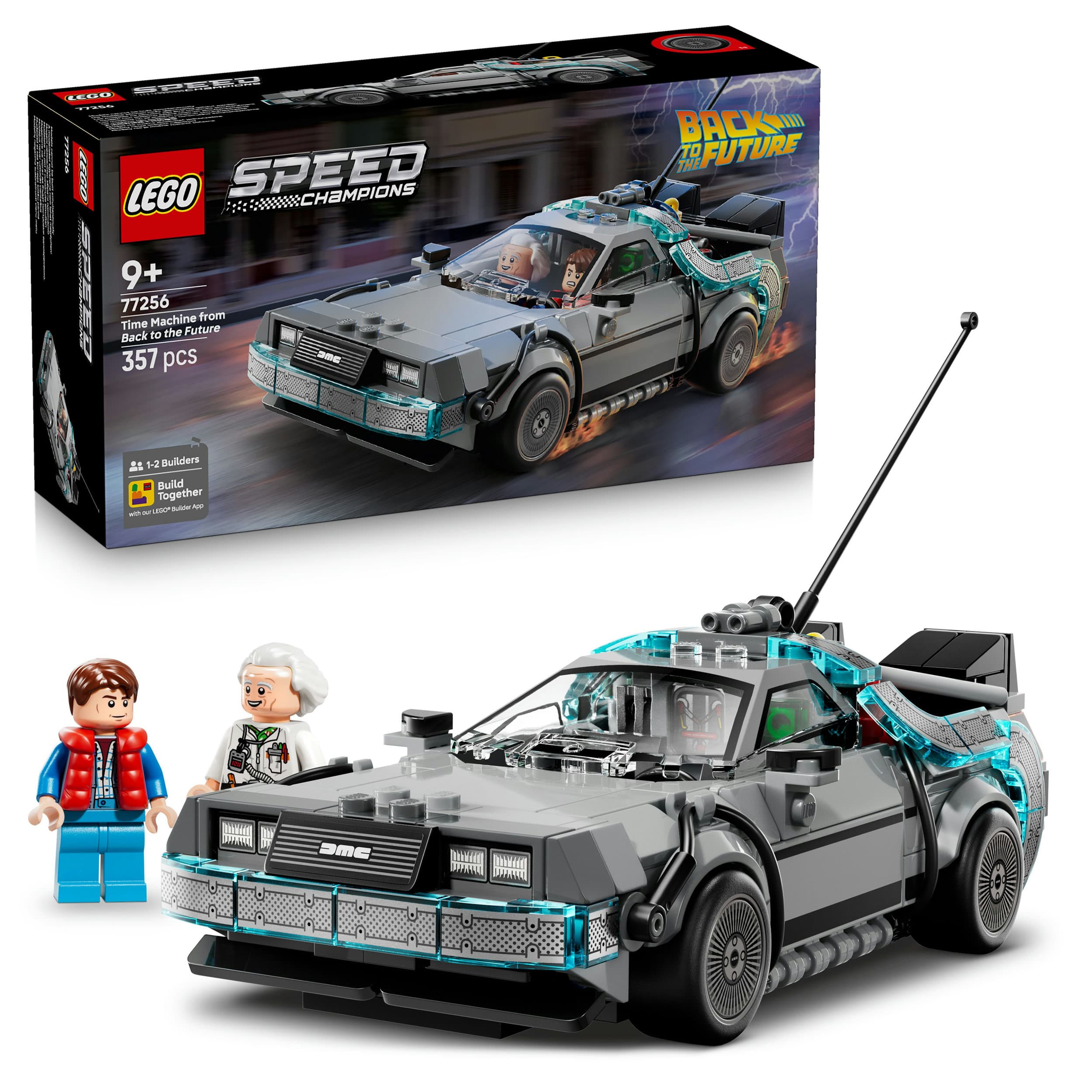 LEGO Speed Champions 77256 Zeitmaschine aus Zurück in die Zukunft