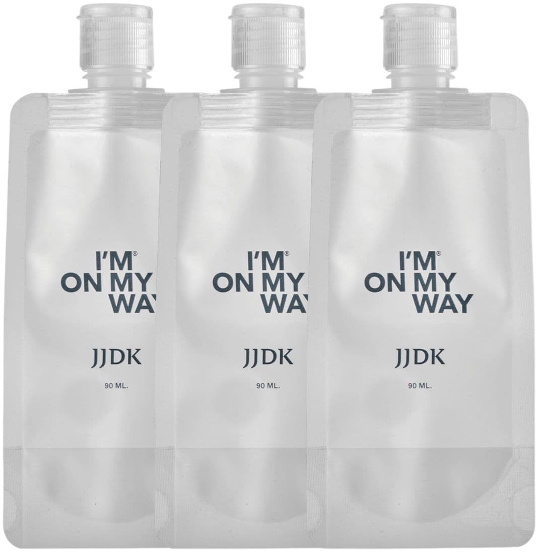 JJDK Leerbehälter Travel Squeeze Bag