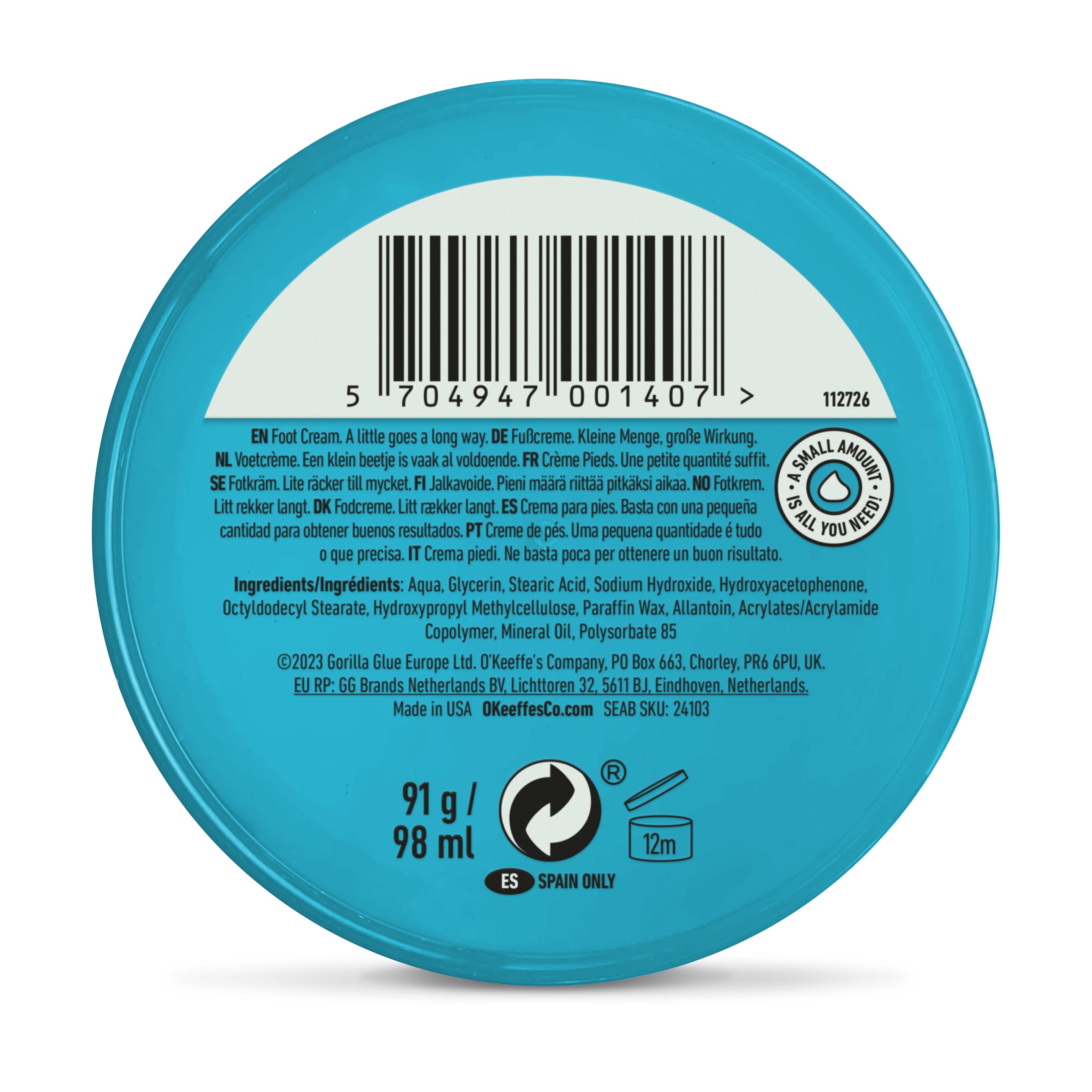 Produktbild O'Keeffe's® Healthy Feet Fußcreme 2 von 5