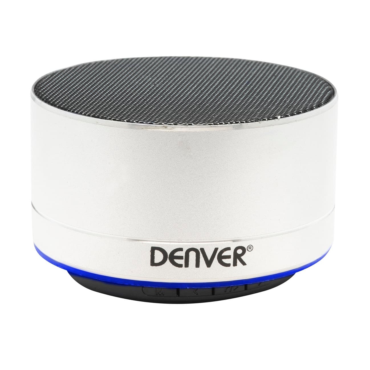 DENVER BTS 32 SILBER , BLUETOOTH LAUTSPRECHER