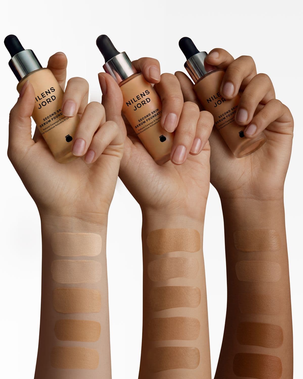 NILENS JORD Second Skin Serum Foundation