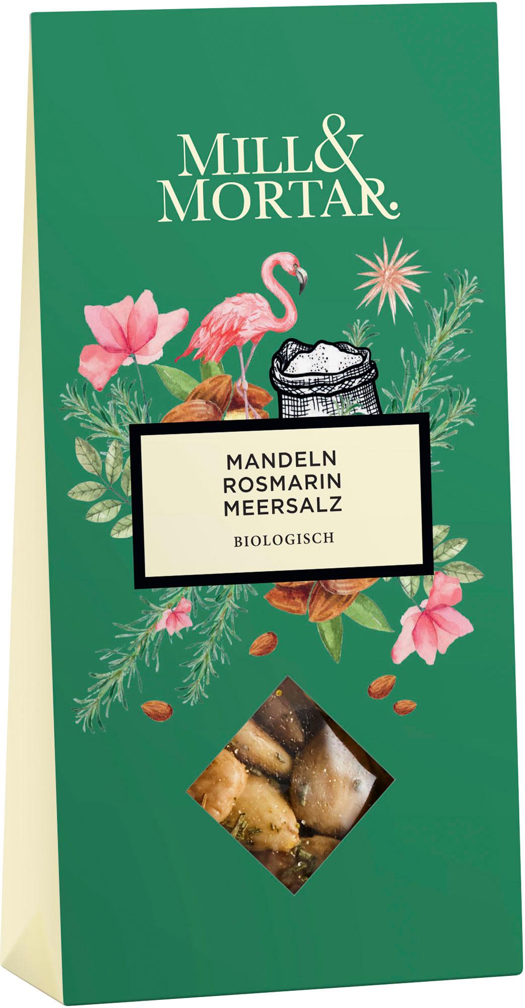 MILL&MORTAR Bio Mandeln mit Rosmarin-Meersalz