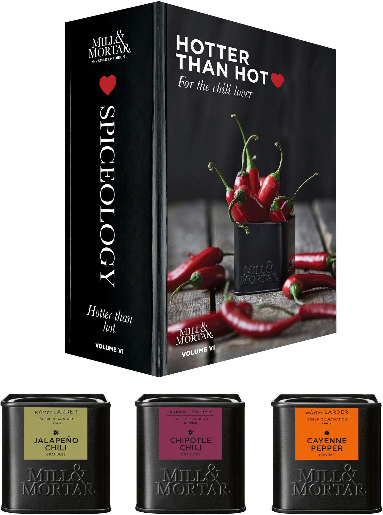 MILL&MORTAR Chilies Hotter Than Hot 3er Set Geschenkbox