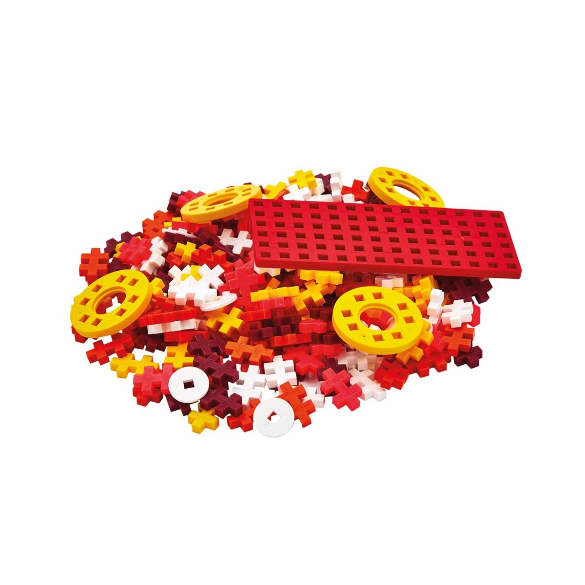 Produktbild PLUS PLUS 200 Kreativ Bausteine GO! Auto Feuer  3 von 4