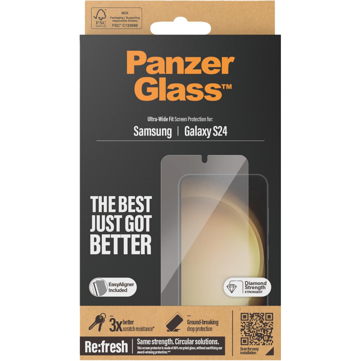 PanzerGlass SP Galaxy S24 UWF m. Applikator