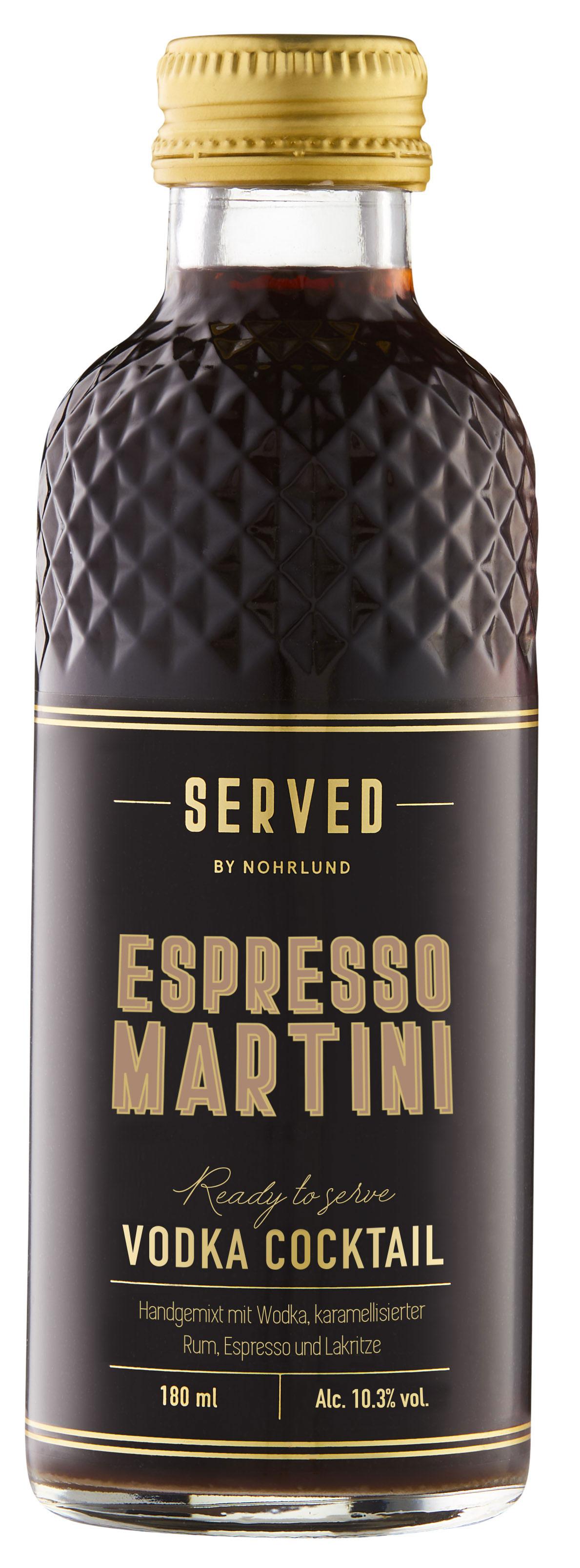 Nohrlund Served Cocktail - Espresso Martini