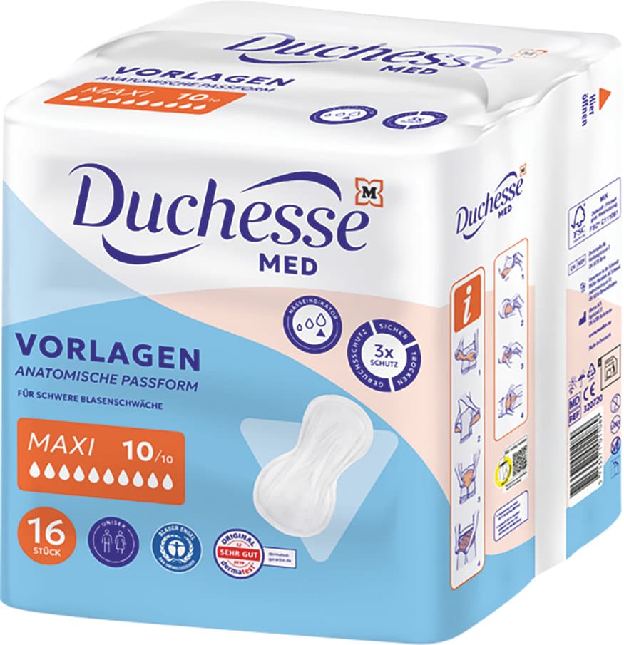 Duchesse MED Geformte Vorlage Maxi