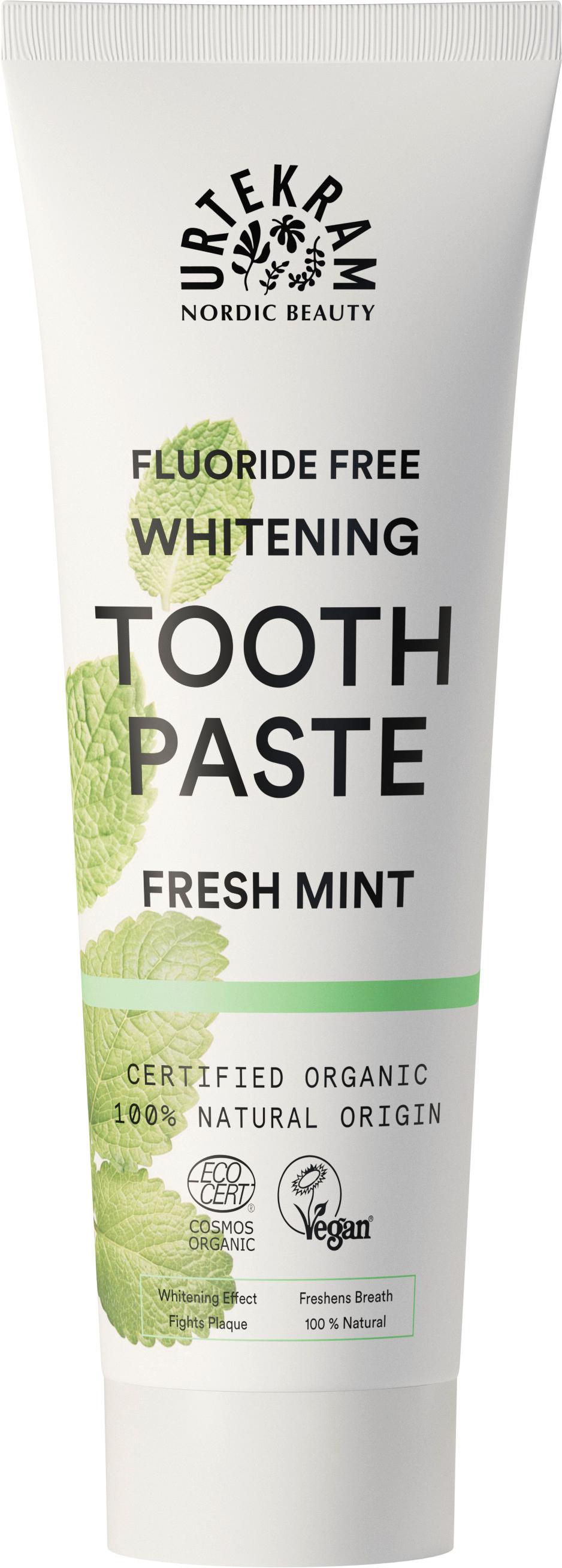 URTEKRAM Zahnpasta Mint - Fresh Whitening