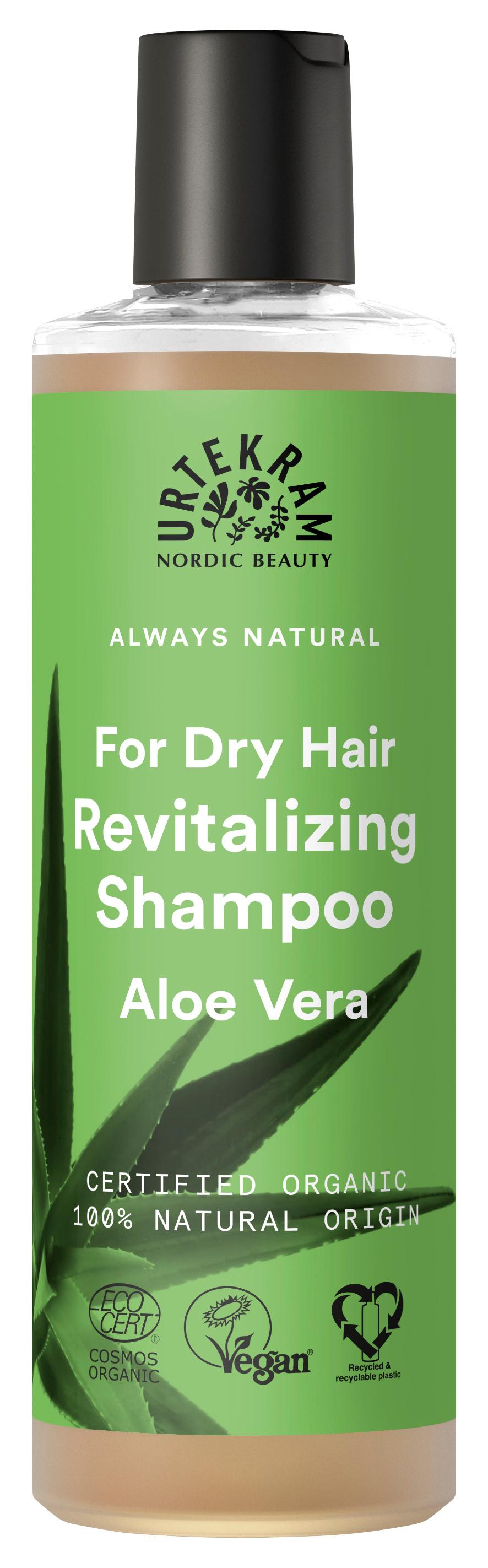 URTEKRAM For Dry Hair Revitalizing Shampoo Aloe Vera