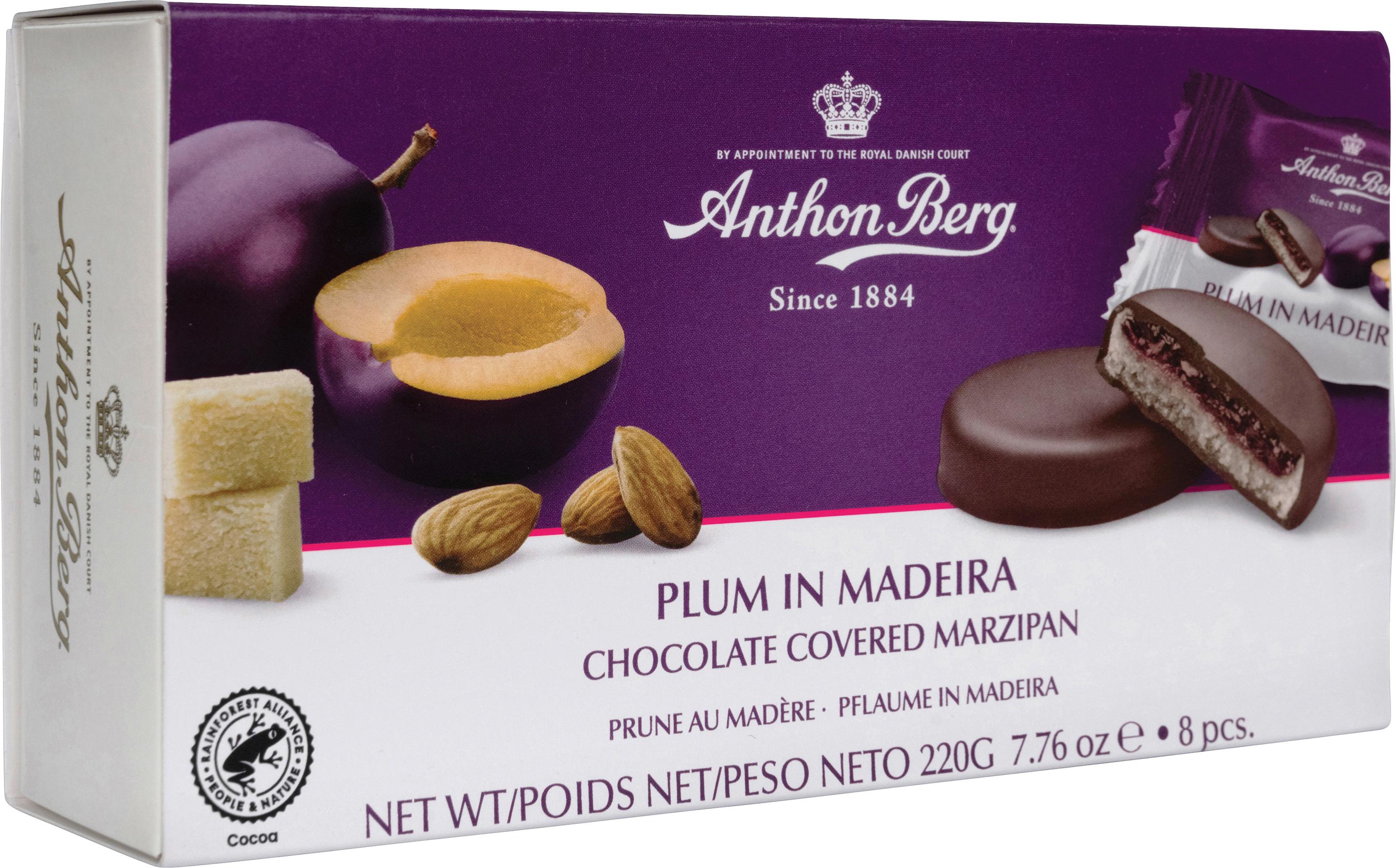 Anthon Berg Frucht in Marzipan Pflaume in Madeira