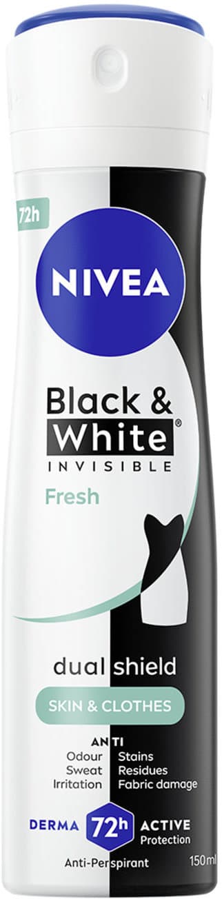 NIVEA Antitranspirant Deospray Black and White Invisible Fresh