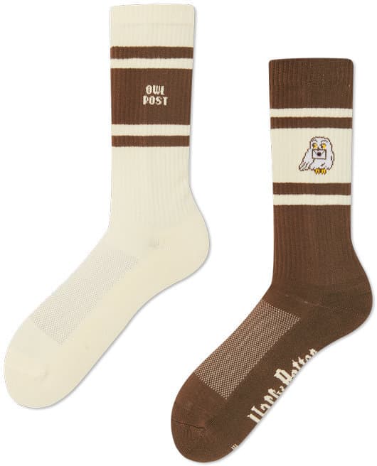 MANY MORNINGS Unisex Socken Owl Post