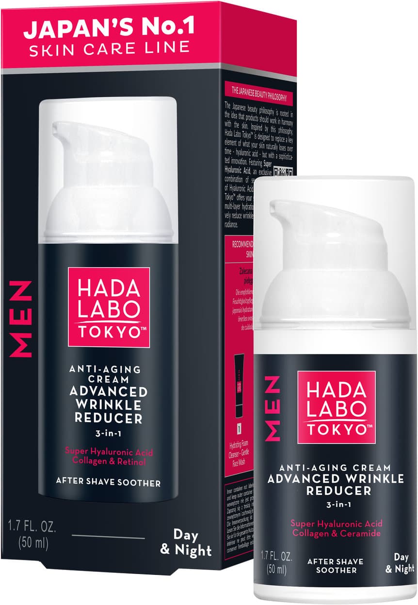 HADA LABO Men Anti Aging Creme Advanced Wrinkle Reducer