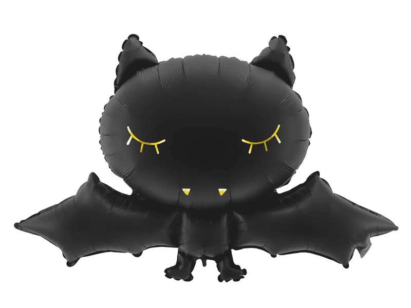 PartyDeco Folienballon „Fledermaus“