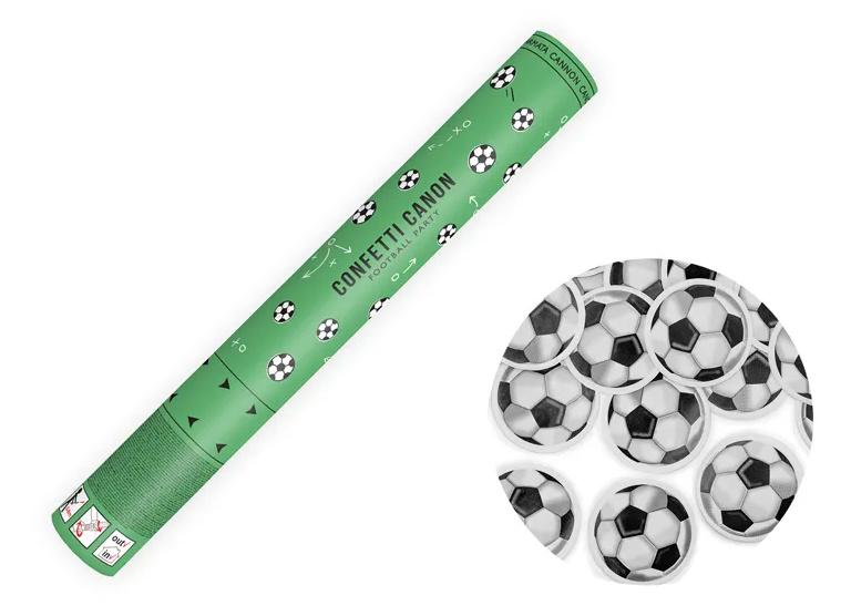 Konfettikanone Fußball, Mix, 40cm