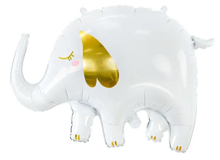 Folienballon Elefant, 83x58 cm, Mix
