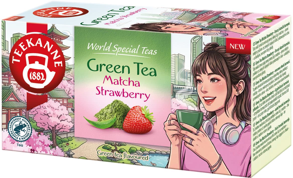 TEEKANNE Green Tea Matcha Strawberry