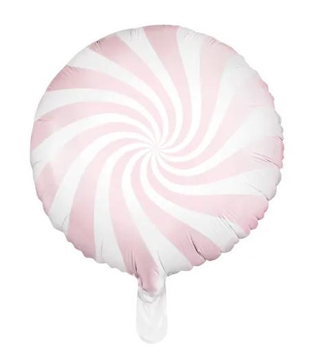Folienballon Bonbon, 35cm, hellrosa