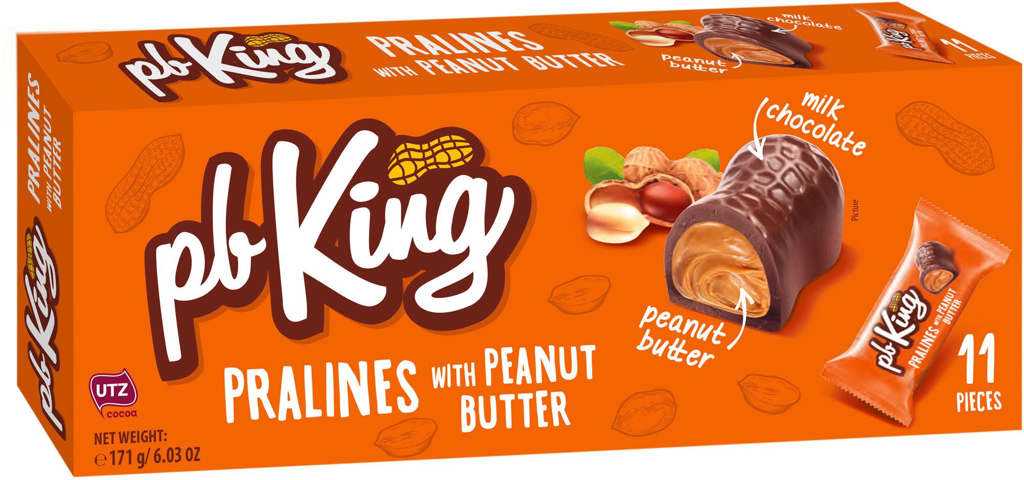 King Erdnussbutter Pralinen