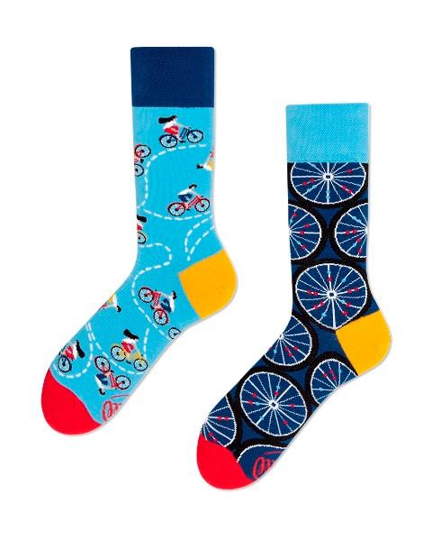 MANY MORNINGS Unisex Socken The Bicycle