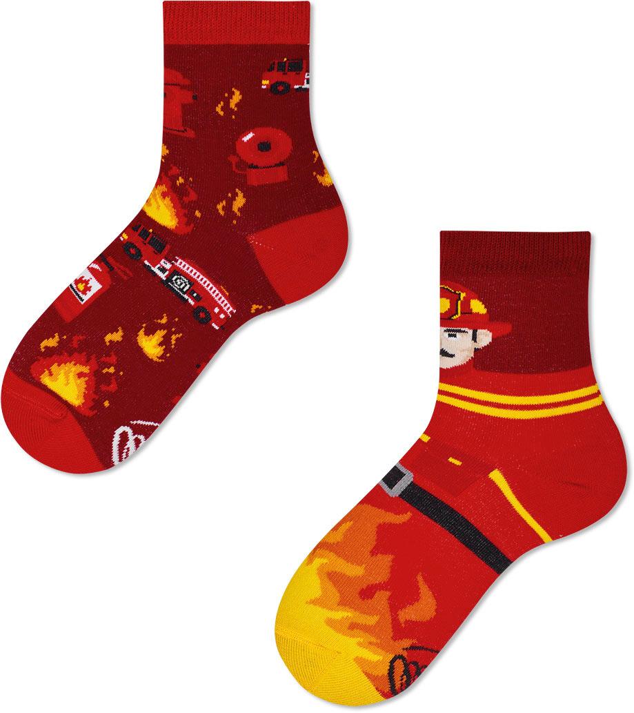 MANY MORNINGS Kinder Socken The Fireman