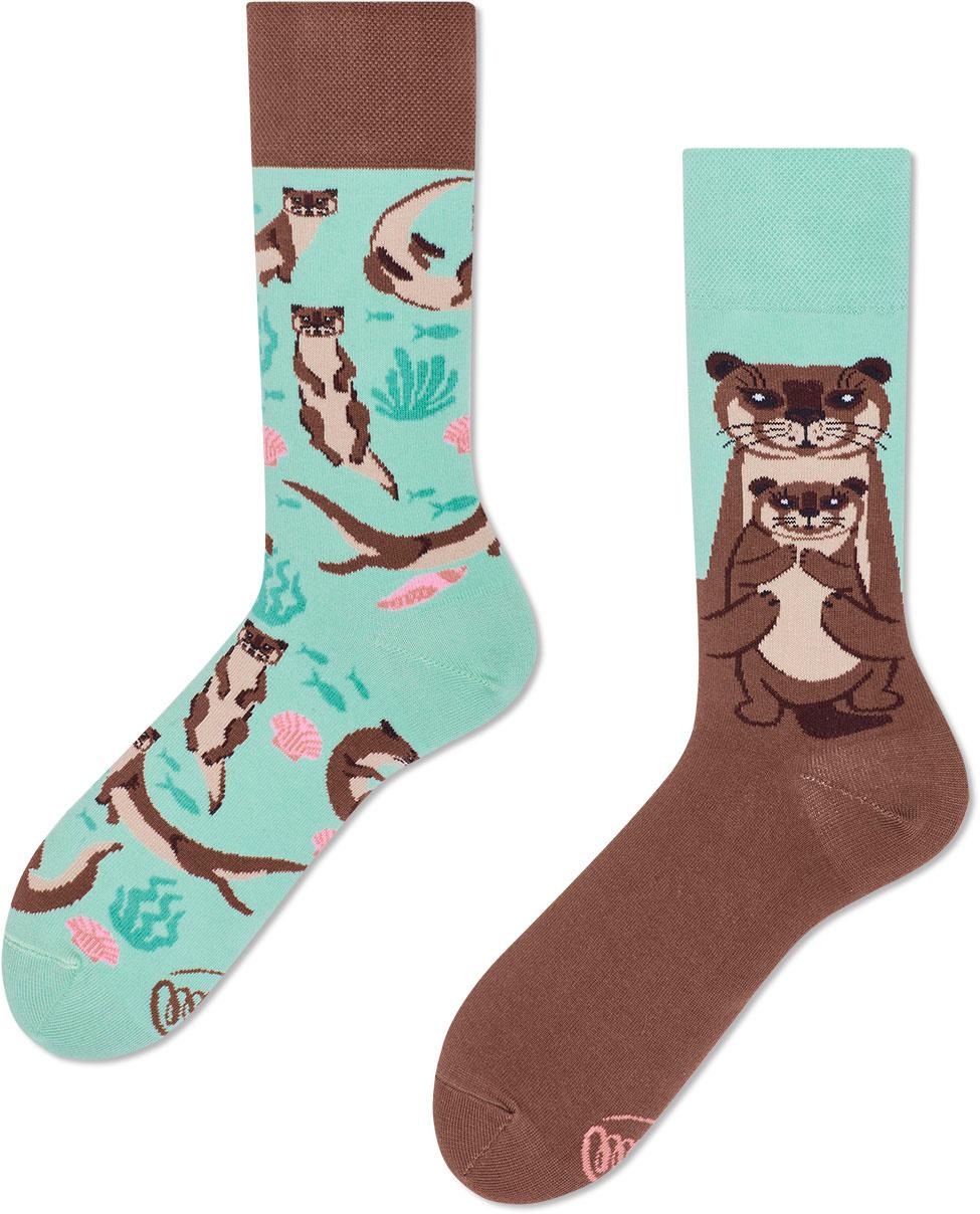 MANY MORNINGS Unisex Socken Otter Stories