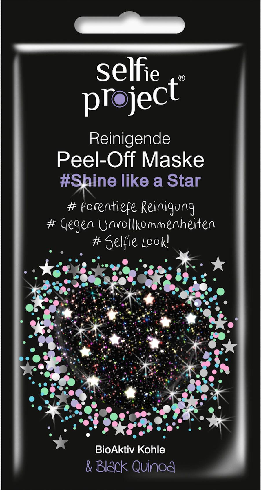 Selfie Project #Shine like a Star Reinigende Peel-Off Maske