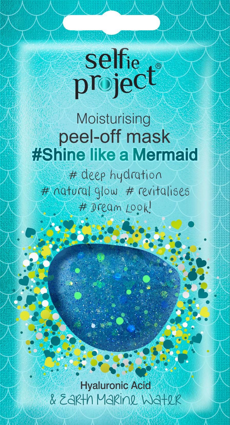 Selfie Project Galaxy Shine like a Mermaid Peel-off Maske