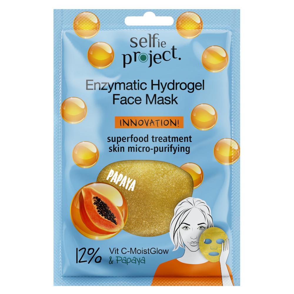 Selfie Project Enzymatic Hydrogel Face Mask