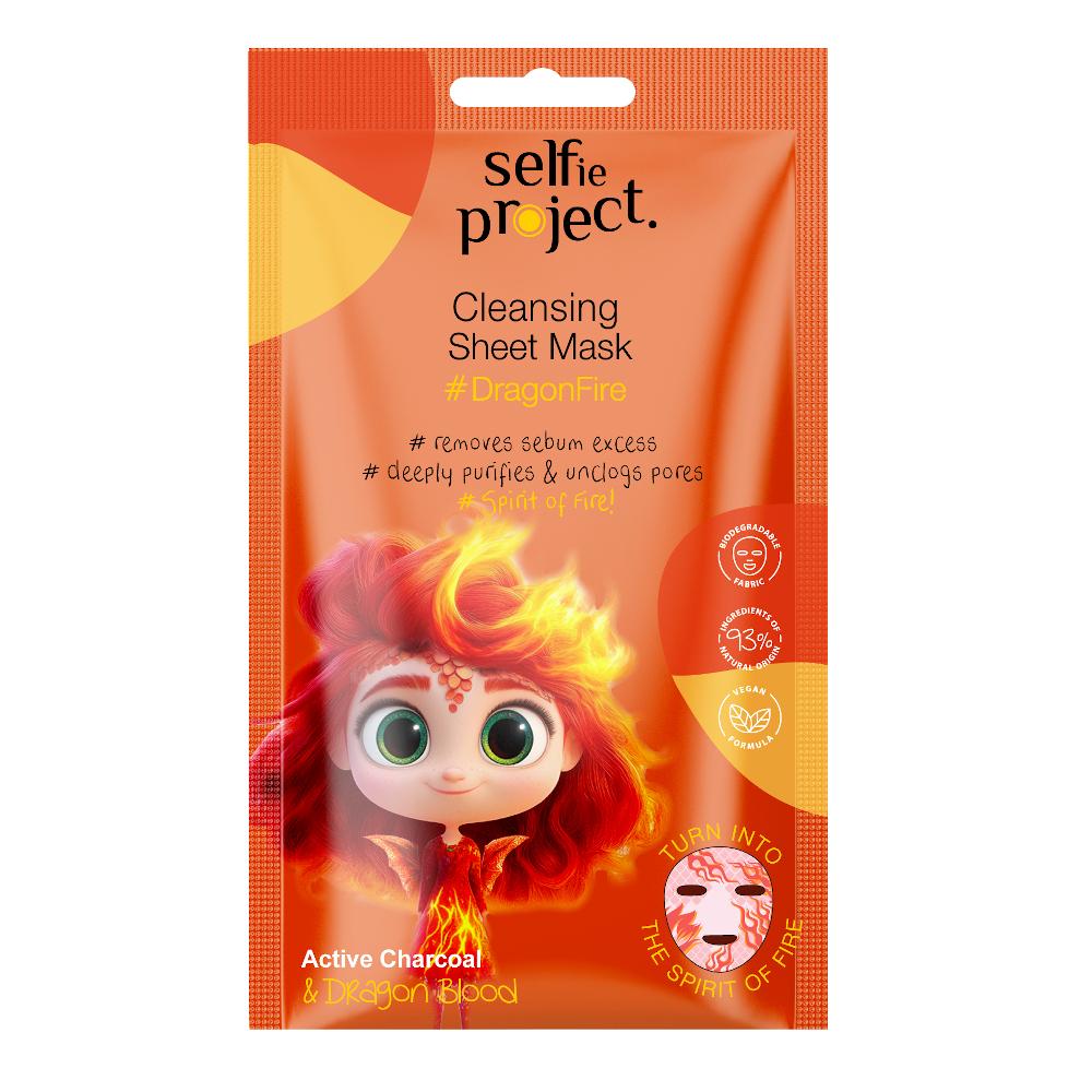 Selfie Project Fantasy Cleansing Sheet Mask #DragonFire