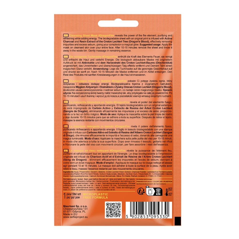 Produktbild Selfie Project Fantasy Cleansing Sheet Mask #DragonFire 2 von 2