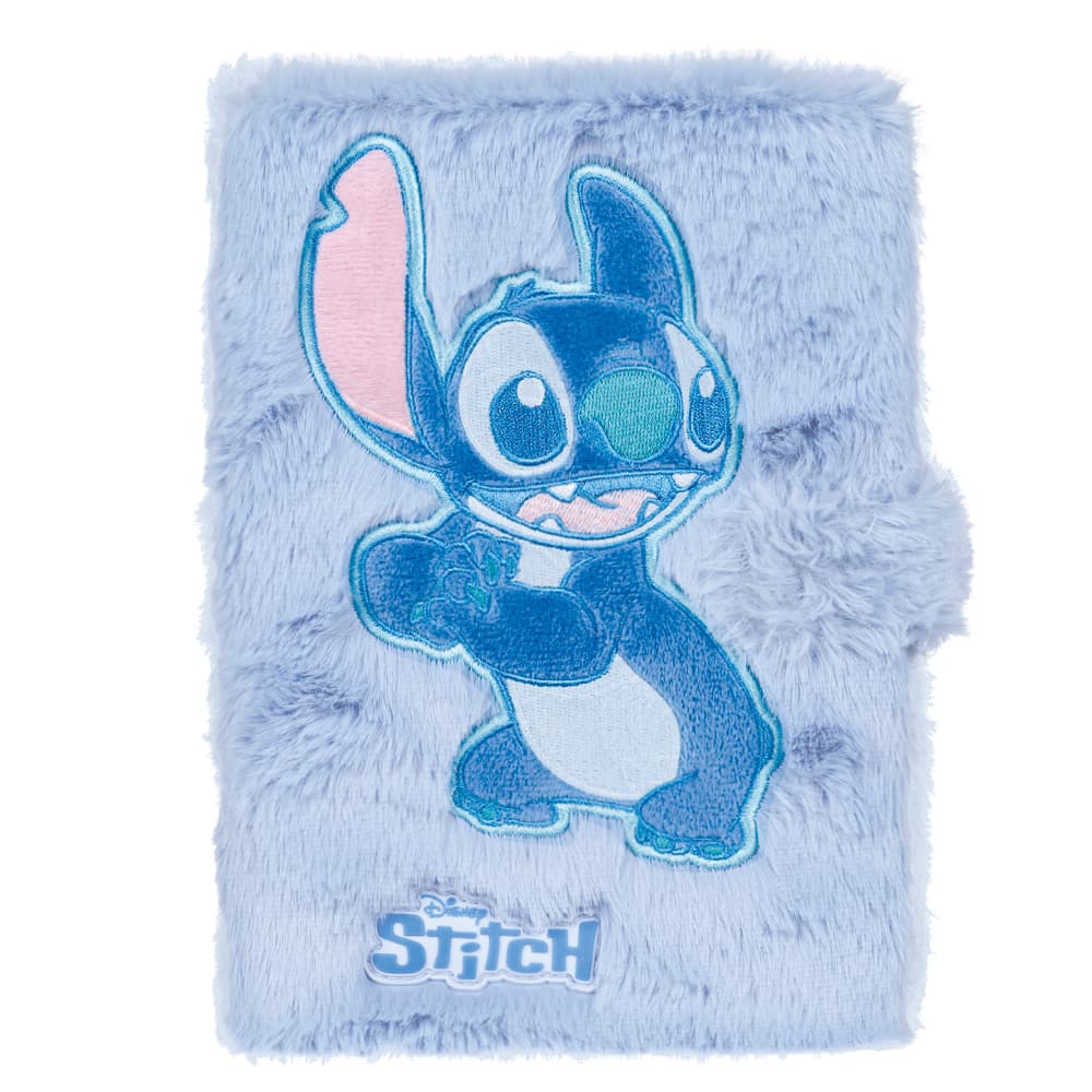 CoolPack Notizbuch A5  STITCH blue FLUFFY