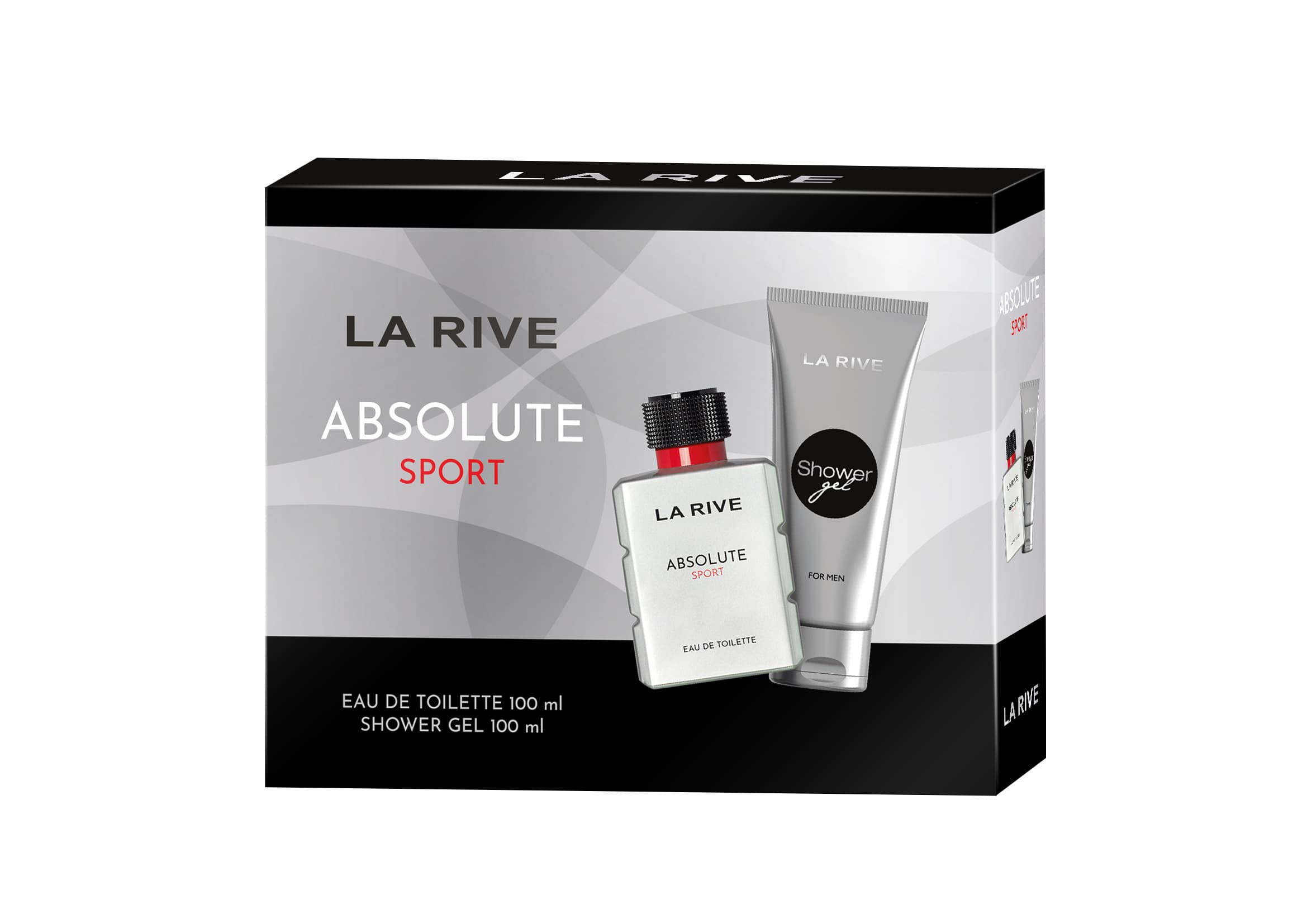 LA RIVE Absolute Sport Eau de Parfum und Duschgel Geschenkpackung