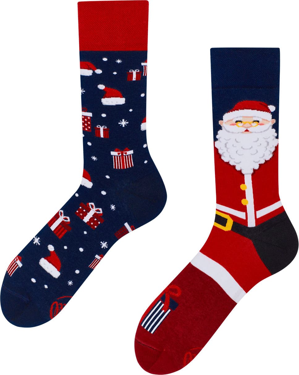 MANY MORNINGS Unisex Socken Santa Claus