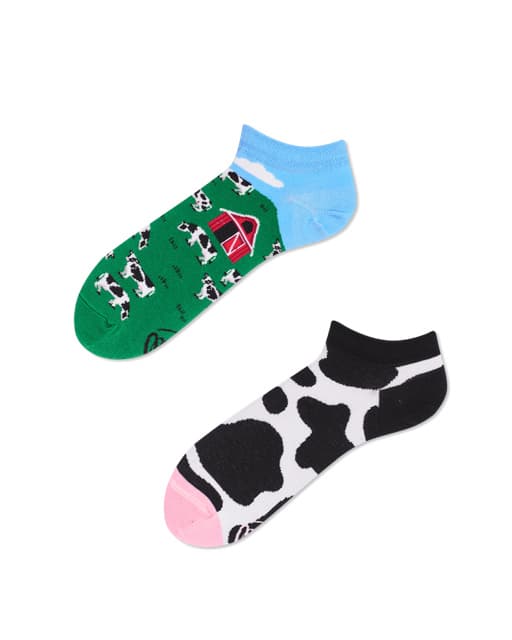 MANY MORNINGS Unisex Sneaker Socken Holy Cow