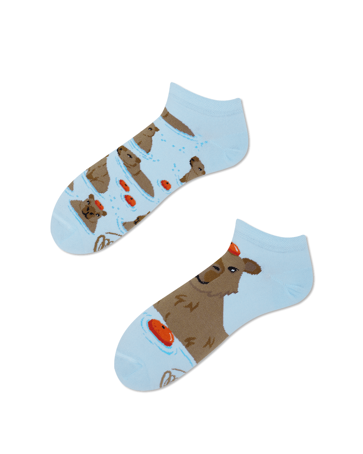MANY MORNINGS Unisex Sneaker Socken Capybara